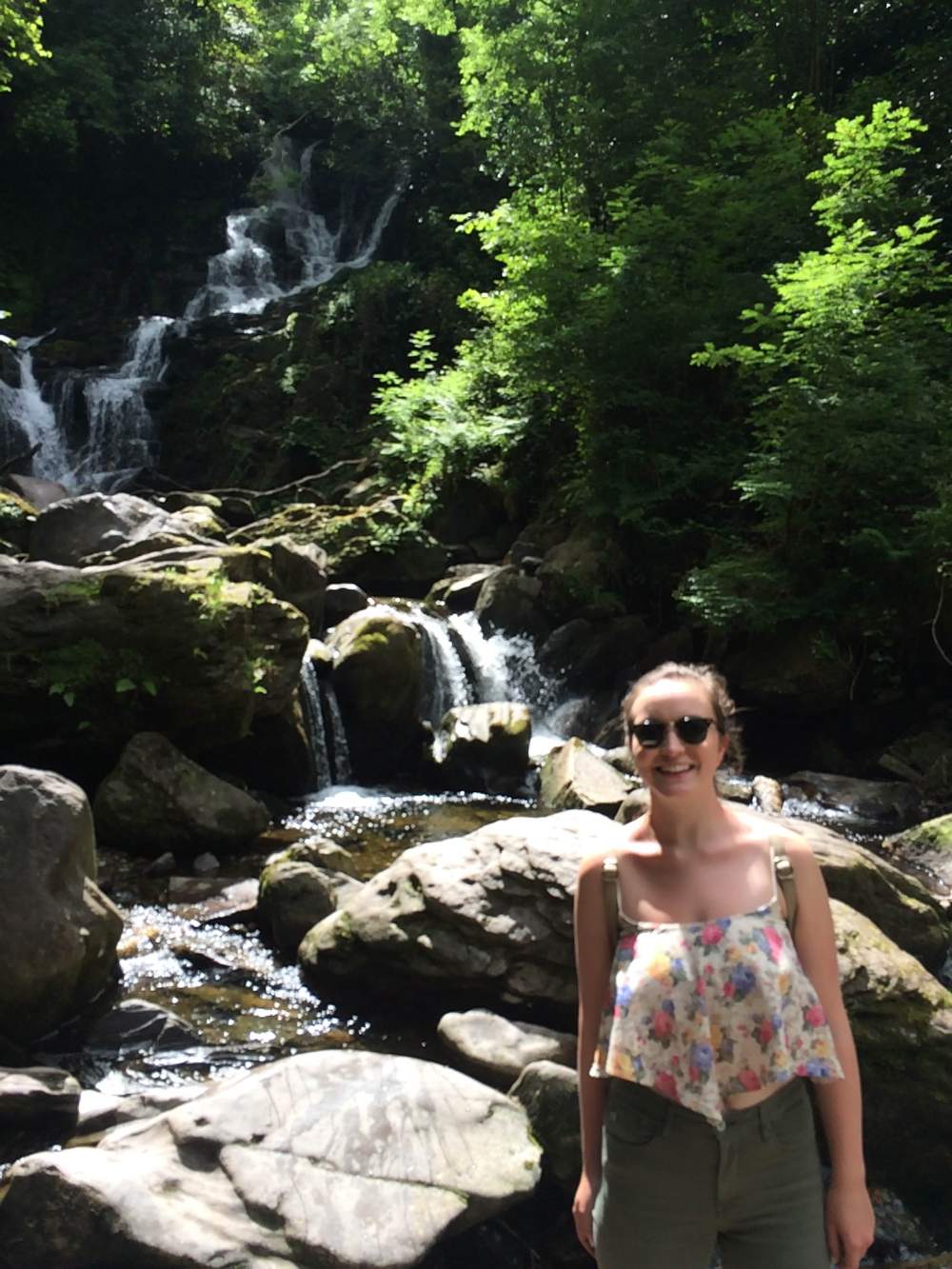 At Torc Waterfall, Co. Kerry